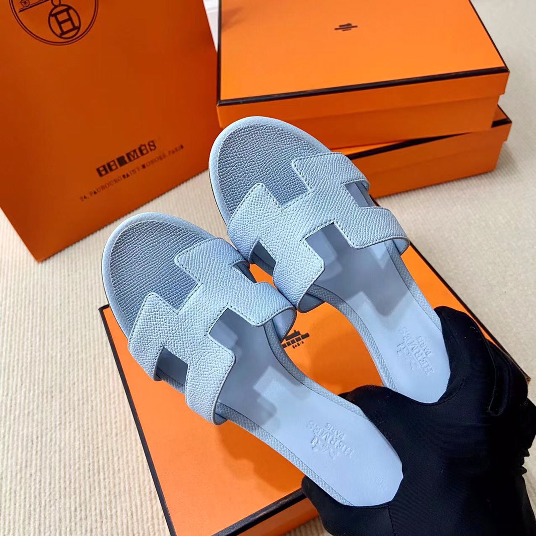 에르메스 올수공 오아시스 슬리퍼 샌들 앱송 33